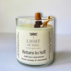 Return to Self- Aromatherapy Soy Candle
