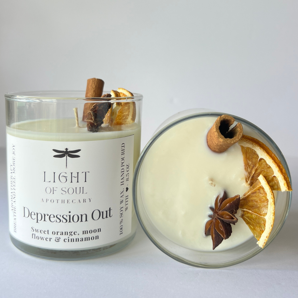 Depression Out Soy Candle