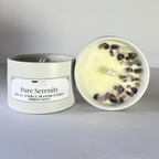 Pure Serenity Amethyst Soy Candle