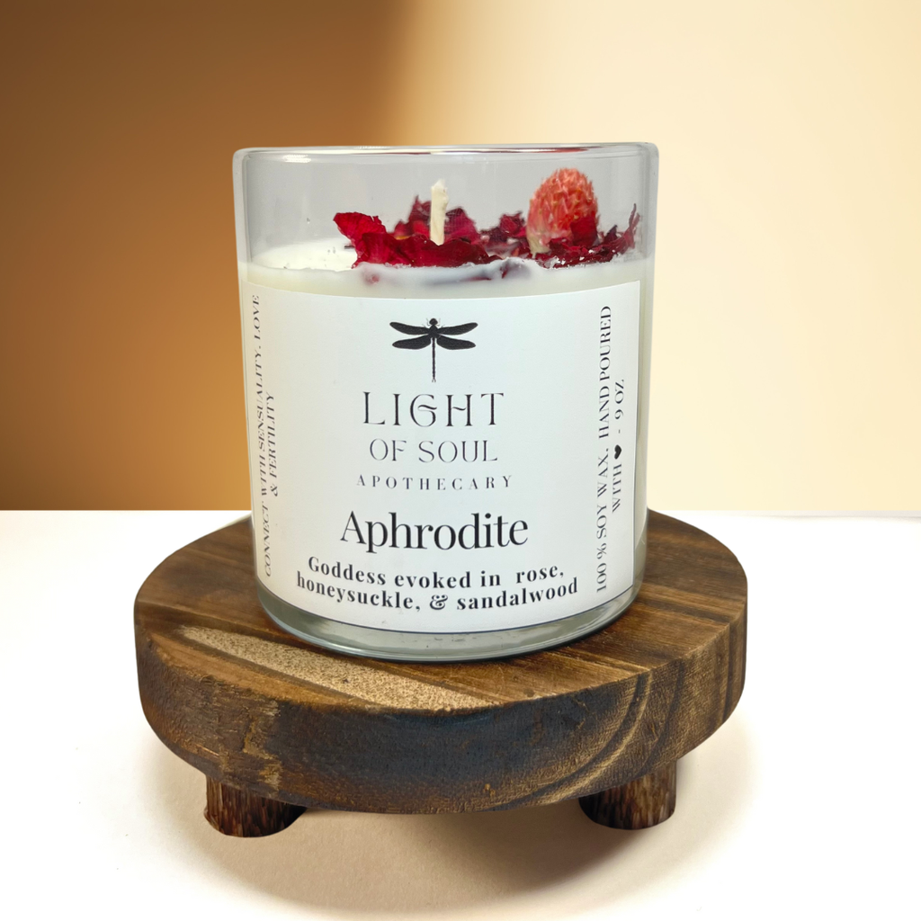 Aphrodite Goddess Soy Candle