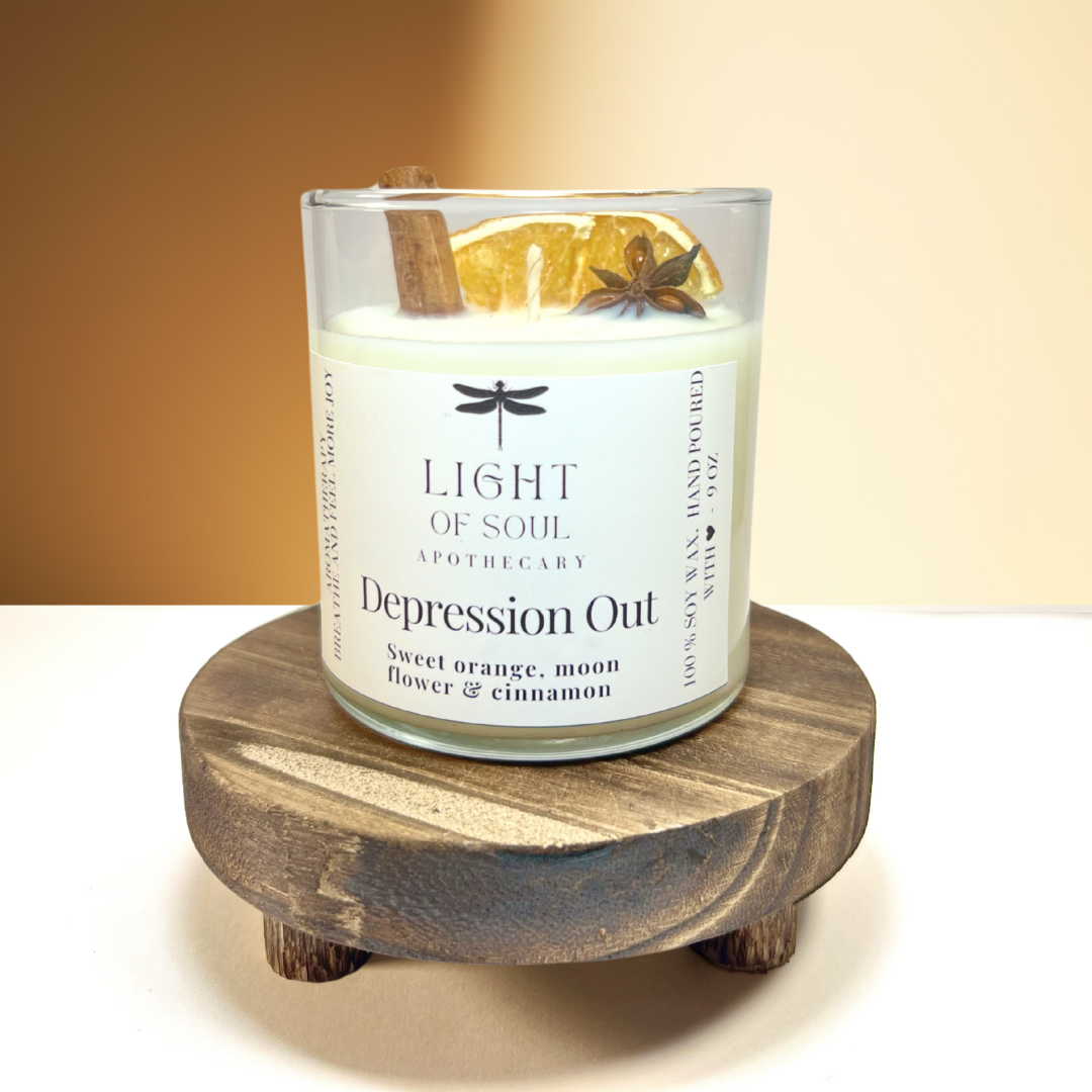 Depression Out Soy Candle