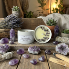 Pure Serenity Amethyst Soy Candle