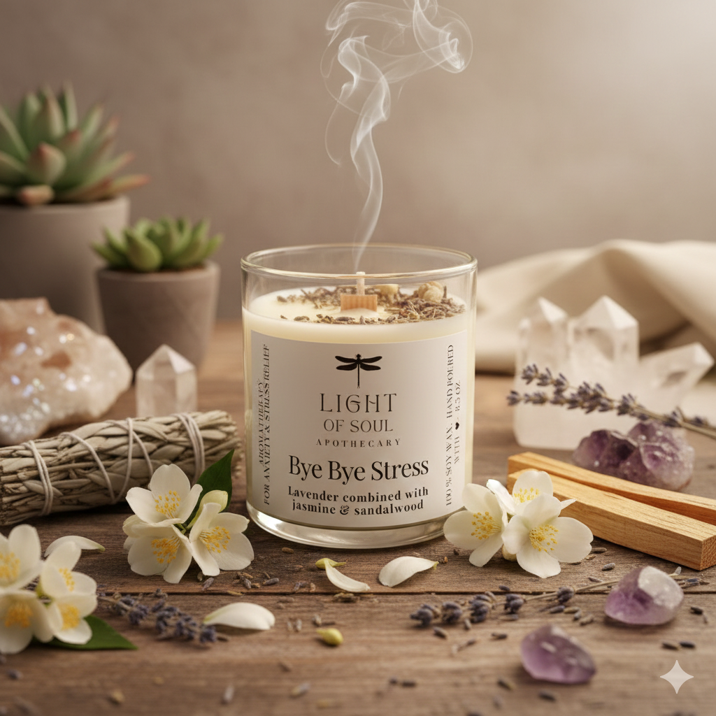 Bye Bye Stress Soy Candle