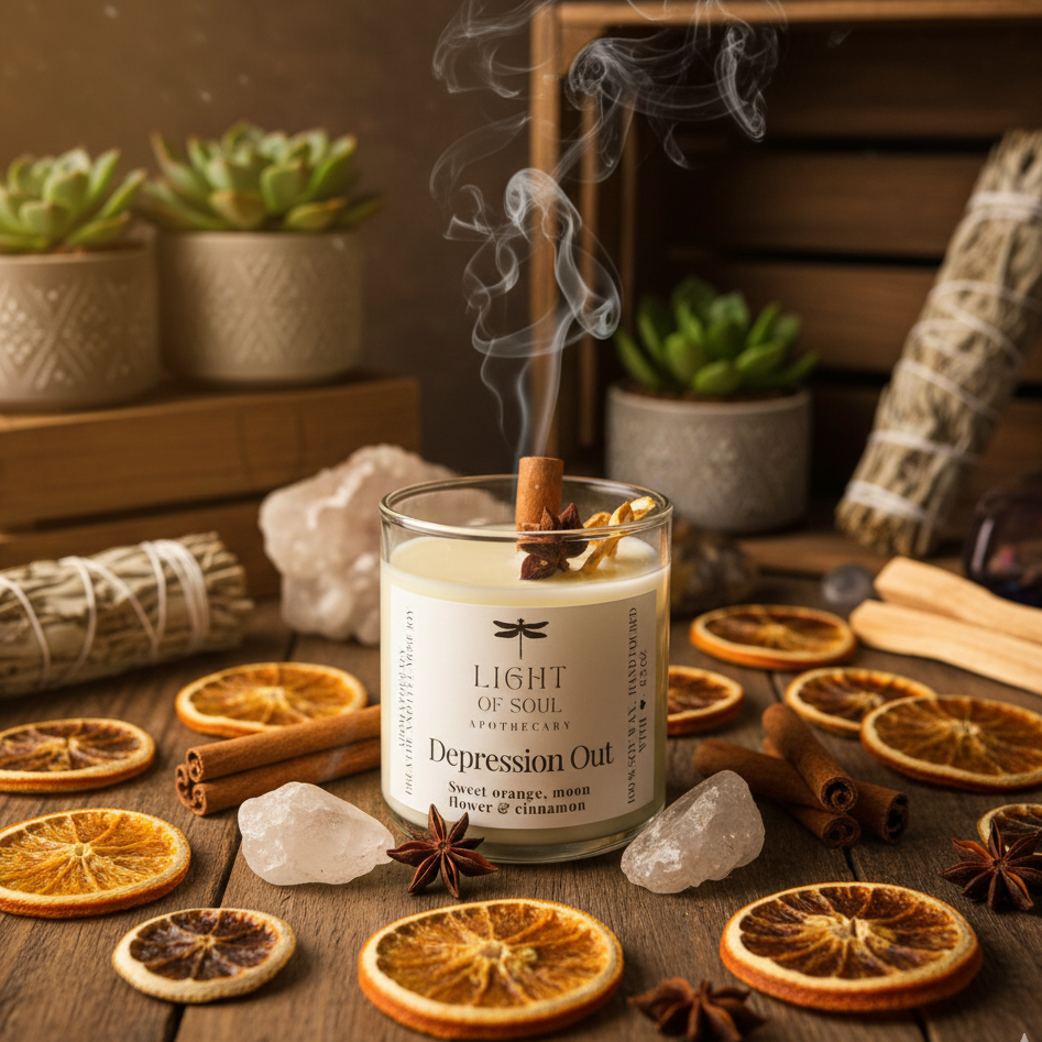 Depression Out Soy Candle